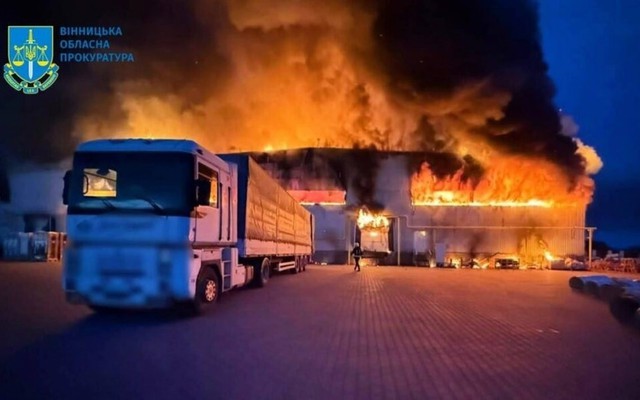 400 UAV tấn công, nhà máy Ba Lan ở Vinnitsa thiệt hại nặng