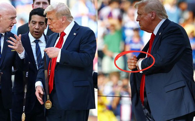 Ông Donald Trump lại gây chú ý với khoảnh khắc tại FIFA Club World Cup 2025