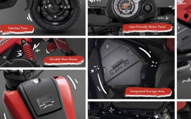 Honda NAVi 110 lộ diện: Xe ga giá rẻ dáng dấp phân khối lớn