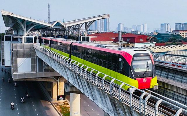 Hà Nội chốt thời gian khởi công 2 tuyến đường sắt trên cao