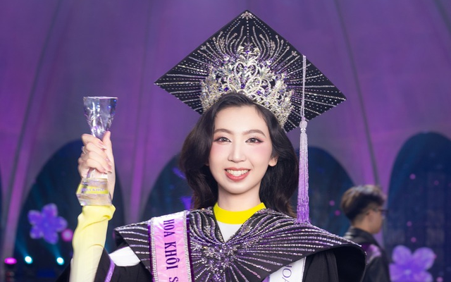 Đặng Quỳnh Anh đăng quang Hoa khôi Sinh viên Việt Nam