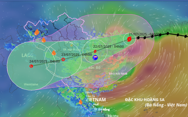 Bão Wipha cường độ ảnh hưởng rất rộng và nguy hiểm: Hãy dự trữ ngay 3 loại thực phẩm này