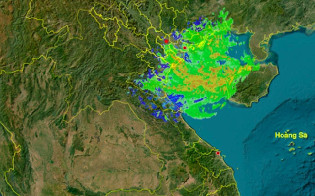 Mách bạn 2 công cụ theo dõi bão Wipha theo thời gian thực