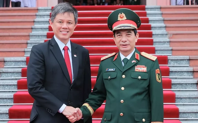 Sẵn sàng đón sĩ quan Quân đội Việt Nam sang đào tạo tại Singapore