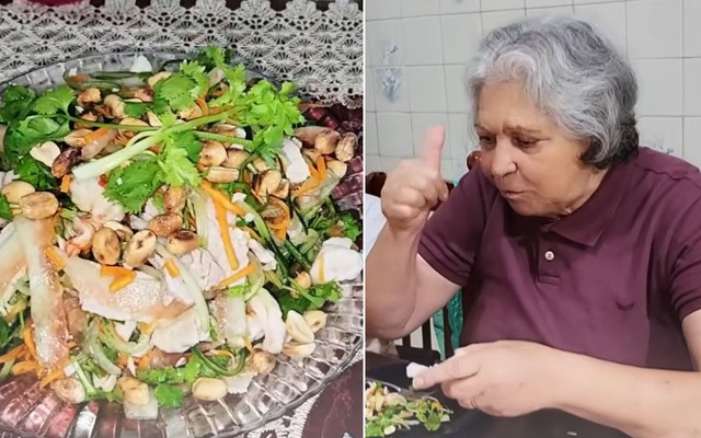 Người Brazil "kinh ngạc" trước 1 món gỏi Việt Nam - cái kết là gắp mãi không ngừng