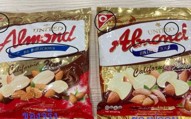 Đột kích một cửa hàng trong trung tâm thương mại, cảnh sát triệt phá đường dây sản xuất đồ ăn vặt giả do người Trung Quốc cầm đầu, hơn 27.000 sản phẩm bị thu giữ