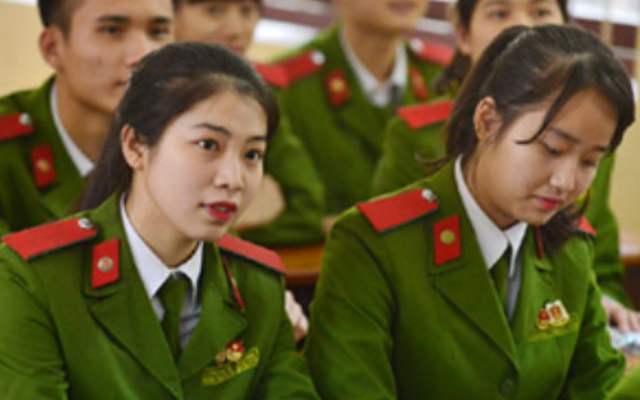 Điểm sàn xét tuyển 8 trường công an 2025