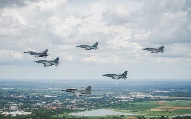 Thái Lan điều tiêm kích F-16 tập kích mục tiêu quân sự Campuchia