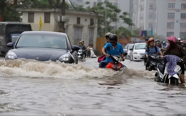 Từ đêm nay, nhiều nơi mưa to đến rất to, kéo dài 2 ngày liên tiếp