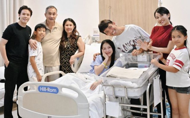 Khung hình quyền lực: 4 thế hệ nhà đại gia Nhựa Long Thành quây quần đón thành viên mới chào đời, trọn vẹn yêu thương