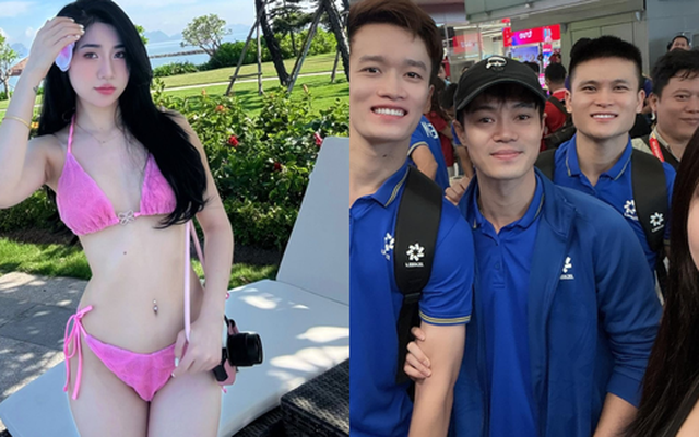 Em gái hot nhất làng bóng đá diện bikini nóng bỏng, khoe visual cực phẩm khiến dân mạng "bỏng mắt"