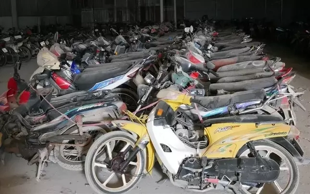 Công an Thanh Hóa thông báo tìm chủ của gần 7.000 phương tiện bị tạm giữ