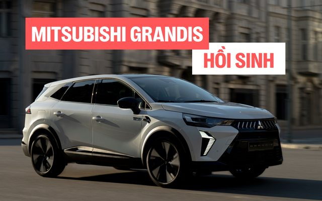 'Huyền thoại một thời' Mitsubishi Grandis hồi sinh sau 13 năm: Là xe SUV hợp thời hơn, động cơ hybrid