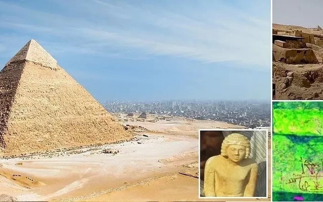 Phát hiện chấn động trong Đại Kim tự tháp đảo ngược giả thuyết 4.500 năm