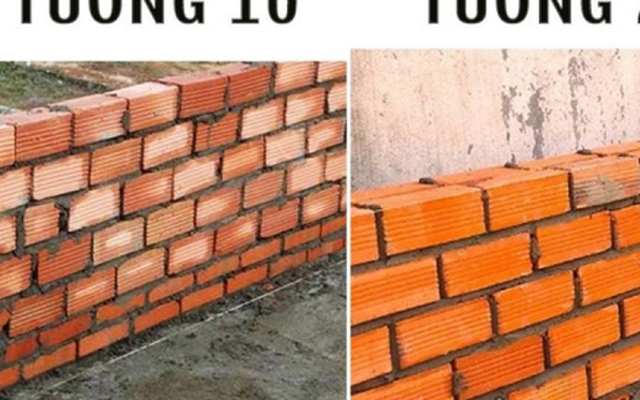 Nhà cấp 4 nên xây tường 10 hay tường 20?