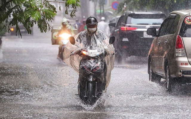 Miền Bắc sắp mưa to đến rất to, nhiệt độ giảm mạnh