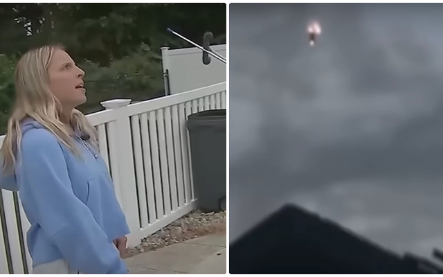 Đang thư giãn trong bồn tắm, cô gái bất ngờ "chạm mặt" vật thể lạ phát sáng rồi biến mất không dấu vết