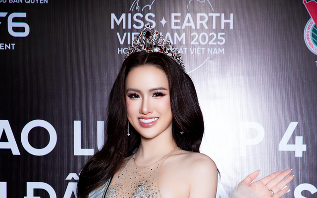 Á hậu Trịnh Mỹ Anh được chọn đi thi Miss Earth 2025