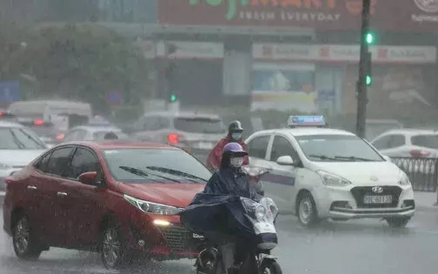 Diễn biến đợt mưa dông sắp xảy ra ở Hà Nội