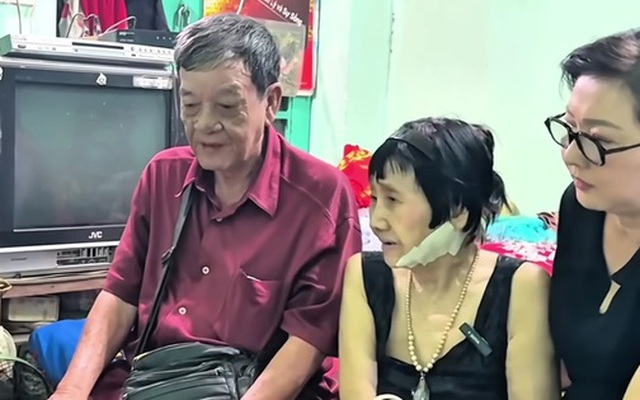 Nghệ sĩ Lệ Thủy nghèo túng, ở nhà 10m2, bị đủ bệnh gan thận, chồng đi bán vé số