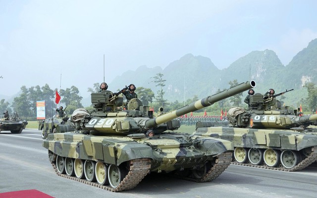 'Xe tăng bay' T-90 của QĐND Việt Nam tham gia diễu binh 2/9: Động cơ 1.000 mã lực, tầm hoạt động 550km