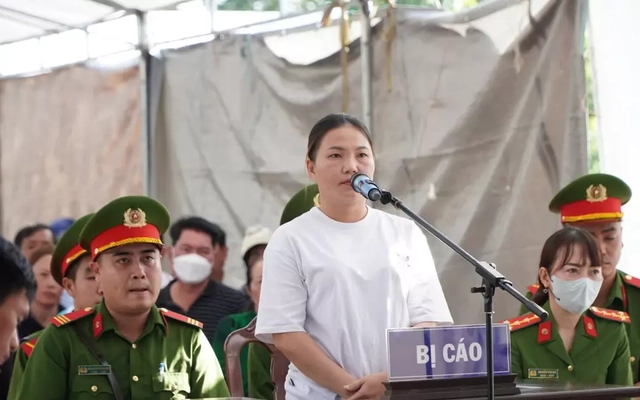 Xét xử lưu động người phụ nữ đánh đại uý công an thương tích 7%