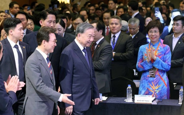 Gặp Tổng Bí thư, Thủ tướng Hàn Quốc khẳng định đồng hành cùng Việt Nam tạo nên “kỳ tích sông Hồng”