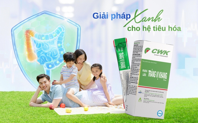 Tràng Vị Khang Plus: Giải pháp "xanh" cho hệ tiêu hóa