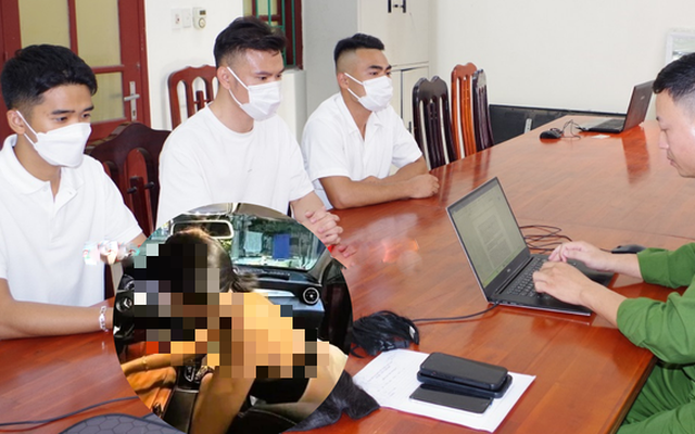 Vụ dàn dựng 'cảnh nóng' trên xe Mercedes: 3 thanh niên tham gia khai gì tại công an?