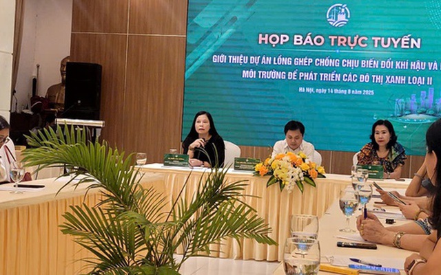 Thí điểm giải pháp phát triển đô thị xanh loại II tại 3 địa phương