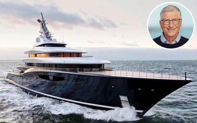 Lần đầu tiên được trang bị công nghệ này - siêu du thuyền 645 triệu USD của Bill Gates có thể chạy 1 tuần không tốn một giọt dầu diesel, được gọi là 'cột mốc mới của ngành hàng hải'