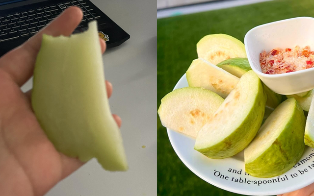 1 dân mạng cầu cứu khi mua ổi nhưng bổ ra lại thành dưa gang, gần 4 nghìn người bày cách xử lý khó đỡ