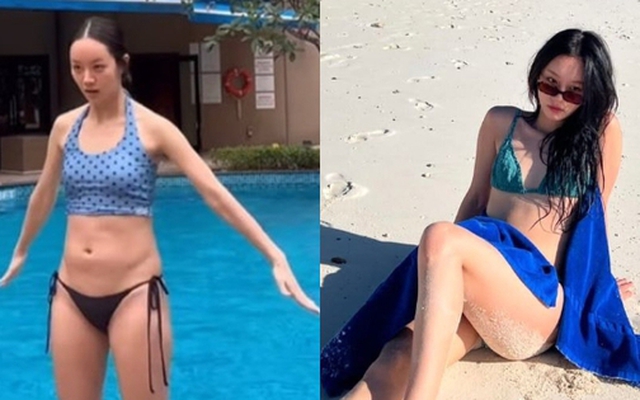 Hyeri diện bikini lộ vòng 2 xồ xề, hóa ra trước giờ là "thánh sống ảo", photoshop thành thần?