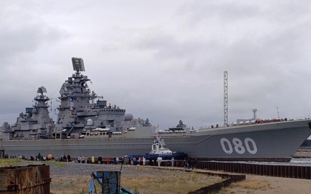 Đô đốc Nakhimov trở thành tàu mặt nước được trang bị vũ khí mạnh nhất thế giới