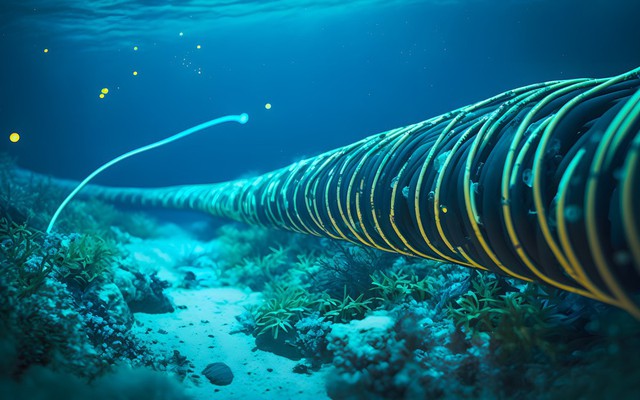 Chiêm ngưỡng siêu tàu mang "Đại mãng xà" 725 km xuống biển sâu: Kỳ quan phục vụ dự án 3,2 tỷ USD