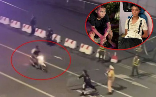Tạm giữ hình sự về hành vi "Giết người" 2 đối tượng lao xe vào đại úy cảnh sát cơ động