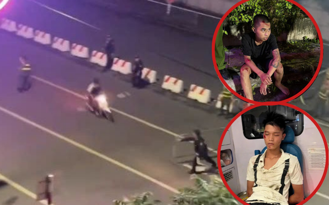 Công an công bố danh tính 2 đối tượng "thông chốt" đường cấm, tông thẳng vào chiến sĩ CSCĐ