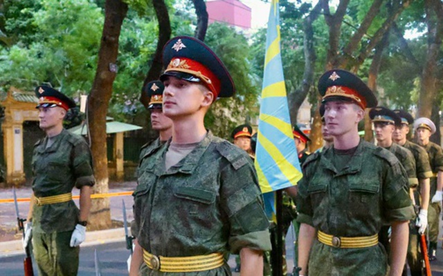 Cận cảnh quân nhân Nga tham gia tổng hợp luyện A80 lần thứ hai