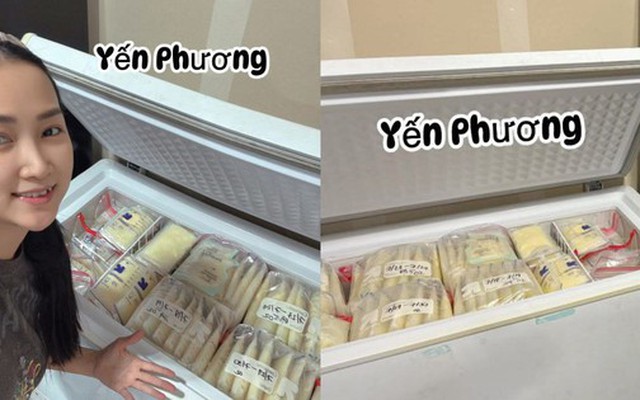 "Tủ vàng" của hot mom Yến Phương khiến hội mẹ sữa nhìn thôi đã thấy đau cái lưng, ông xã Lam Trường cũng phải lên tiếng vì xót vợ