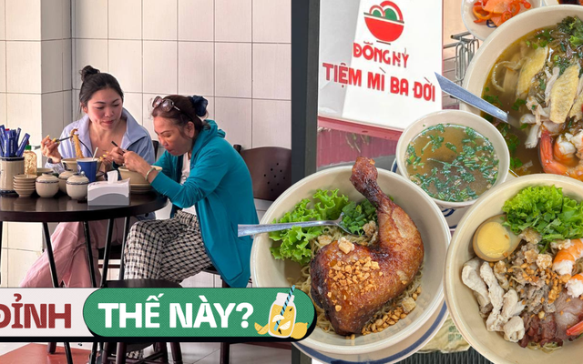 Tiệm mì bán món gia truyền, dùng toàn máy móc điện nhưng hương vị lại đỉnh thế này!