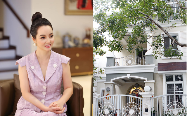 Nữ nghệ sĩ ở biệt thự triệu đô 2 mặt tiền quận 7, hôn nhân viên mãn với chồng đại gia bất động sản