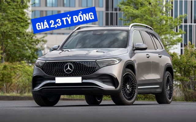 Mercedes-Benz EQB 250+ bản nâng cấp ra mắt tại Việt Nam: Giá từ 2,3 tỷ đồng, có thể chạy từ Hà Nội đến Huế chỉ trong 1 lần sạc