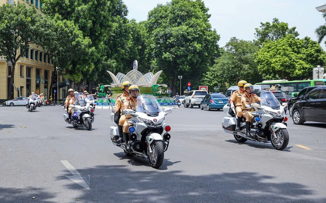 Công an Hà Nội thông báo thay đổi lịch cấm đường Tổng duyệt diễu binh, diễu hành
