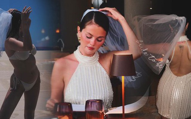 Selena Gomez sắp thành vợ người ta: Xinh đẹp dịu dàng phát sốt, diện bikini sexy muốn "ná thở" trong tiệc độc thân