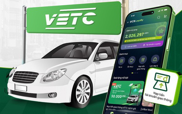 Thông báo nóng về dịch vụ nạp tiền VETC: Hàng triệu tài xế cần biết, có ngay phương thức thay thế hiệu quả