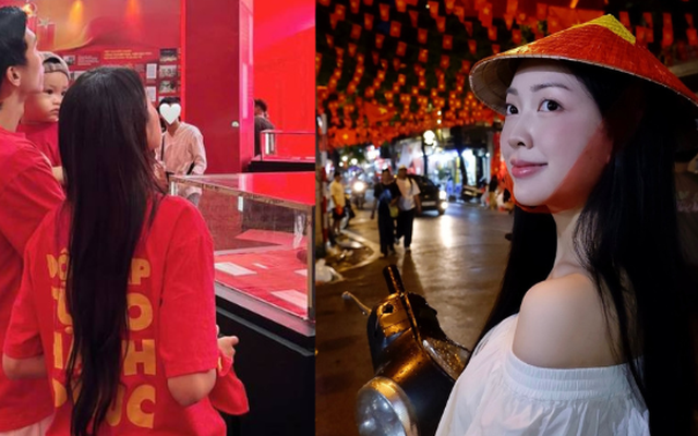 Doãn Hải My, Mai Hà Trang cùng hội hot WAGs diện đẹp, phủ đỏ trang cá nhân mừng A80: Yêu nước vô cùng!