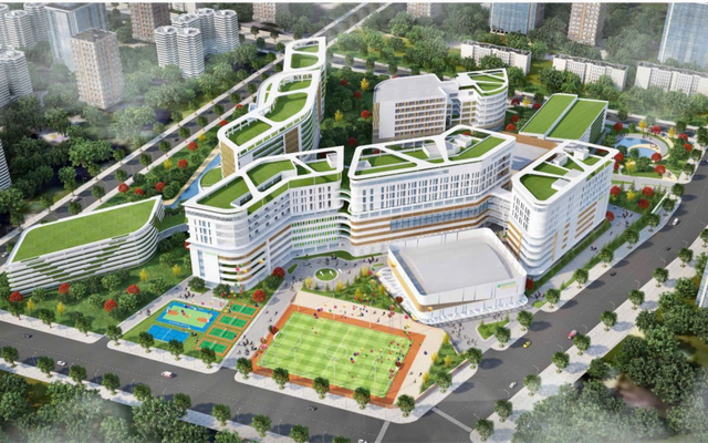 Chi 2.400 tỷ đồng cho “campus y tế” xanh đầu tiên tại Việt Nam: Có gì trong đó?