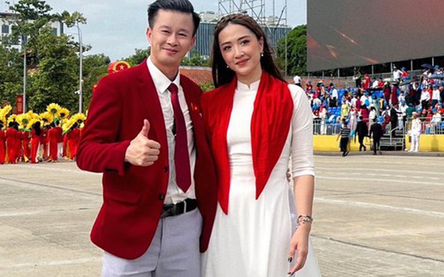 Cặp đôi vàng của thể thao Việt Nam tại Đại lễ 2/9: Vợ xinh nhất làng thể dục nghệ thuật, chồng là HLV nổi tiếng