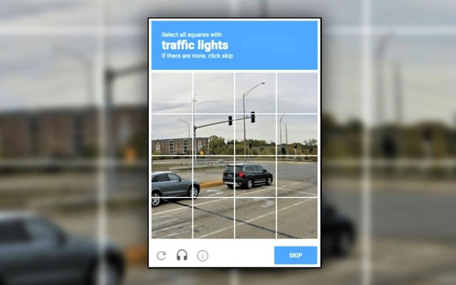 Lý do đằng sau việc phải chọn tất cả các ô có chứa đèn giao thông khi thực hiện đăng nhập, gửi biểu mẫu?