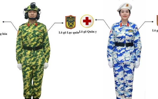 Trang phục mới của 5 khối diễu binh Quân đội có gì đặc biệt?